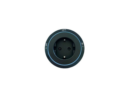 ΕΞΑΡΤΗΜΑ ΣΟΥΚΟ ΜΕ ΜΠΛΕ ΦΩΤΙΣΜΟ LED ΓΙΑ ΣΥΣΤΗΜΑ TRACK SOCKET ΑΣΗΜΙ | REDPOINT | 28525