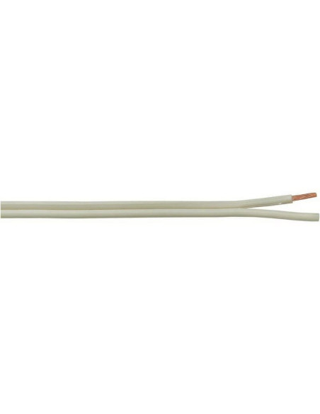 ΚΑΛΩΔΙΟ H03VH-H 2X0,50 ΛΕΥΚΟ ΚΟΥΛΟΥΡΑ | REDPOINT | 7958