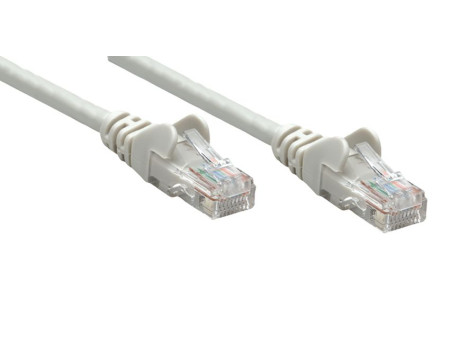 POWERTECH καλώδιο UTP Cat 6e CAB-N063, CCA, 24AWG, 0.5mm, 0.5m, γκρι