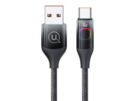 USAMS καλώδιο USB-C σε USB US-SJ636, 66W, 1.2m, μαύρο