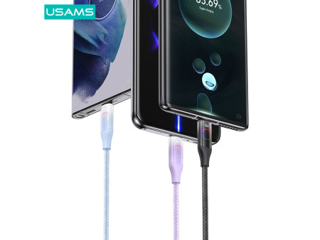 USAMS καλώδιο USB-C σε USB US-SJ636, 66W, 1.2m, μπλε