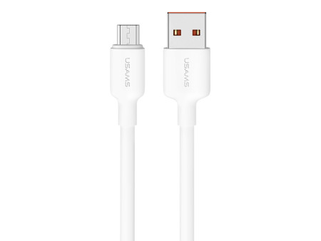 USAMS καλώδιο micro USB σε USB US-SJ607, 10W, 1m, λευκό