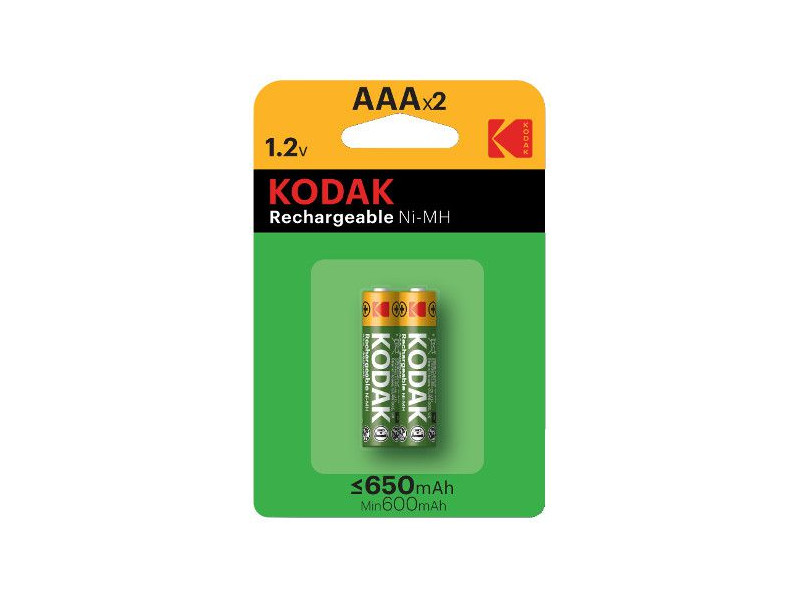 Kodak Επαναφορτιζόμενη ΗR03 650mAh AAA (2τμχ) | ATC | 01.003.0041