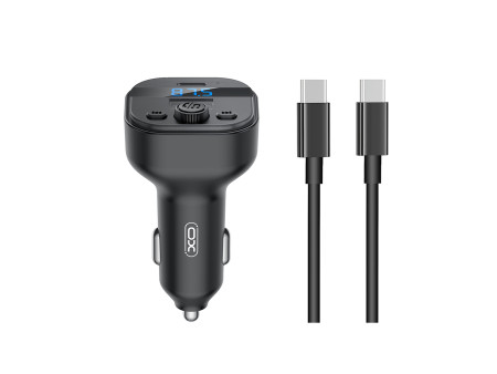 XO BCC18 Smart Bluetooth MP3 Charger Car 3A + Type-C Σετ | ATC | 16.006.0298