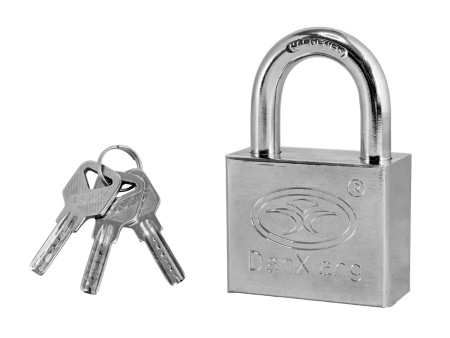 DAN XIANG λουκέτο πέταλο με κλειδί ασφαλείας CTL-0033, 40mm, μεταλλικό