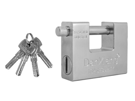 DAN XIANG λουκέτο τάκου με κλειδί CTL-0038, 84mm, μεταλλικό