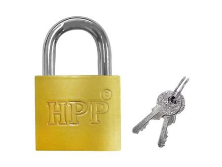 HPP λουκέτο πέταλο με κλειδί CTL-0040, 25mm, μεταλλικό