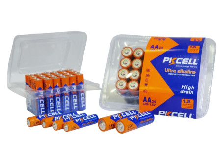 Pkcell Ultra Αλκαλική Μπαταρία AAA LR03 (24τμχ) Κλειστή | ATC | 01.001.0157