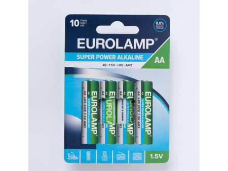 ΜΠΑΤΑΡΙΑ ΑΛΚΑΛΙΚΗ ΑΑ (LR6) 4τμχ 1.5V