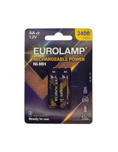 ΕΠΑΝΑΦΟΡΤΙΖΟΜΕΝΗ ΜΠΑΤΑΡΙΑ Ni-MH AA (HR6) 2400mAh 2τμχ 1.2V