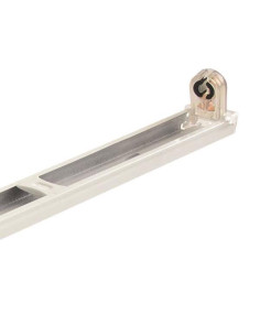 ΦΩΤΙΣΤΙΚΟ ΚΕΝΟ SLIM ΓΙΑ LED TUBE ΜΕ ΤΡΟΦΟΔΟΣΙΑ 1 ΑΚΡΟΥ 1Χ0.60cm