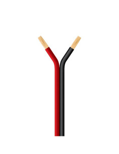 ΚΑΛΩΔΙΑ ΗΧΕΙΩΝ ΜΑΥΡΟ-ΚΟΚΚΙΝΟ 2Χ4mm