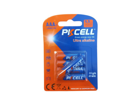 Pkcell Ultra Αλκαλική Μπαταρία 1.5V AAA (5τμχ) | ATC | 01.001.0156