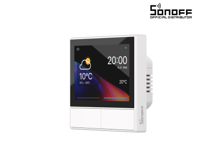 GloboStar® 80096 SONOFF NSPanel-EUW - Wi-Fi Smart Scene Wall Switch (86/EU Type) - Integrated HMI Touch Panel -  Smart Controlle