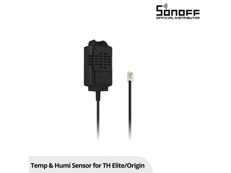 GloboStar® 80102 SONOFF THS01 Temperature and Humidity Sensor Measuring Range From -40℃ to +85℃ - Cable Length 50cm