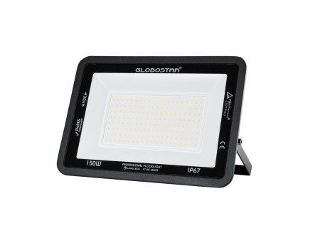 GLOBOSTAR® ATLAS 61430 Προβολέας LED 150W 17250lm 120° AC 220-240V Αδιάβροχο IP67 Θερμό Λευκό 2700K - Lumileds SMD Chip - TÜV Rh