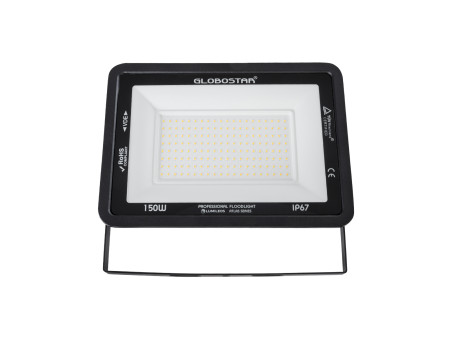 GLOBOSTAR® ATLAS 61430 Προβολέας LED 150W 17250lm 120° AC 220-240V Αδιάβροχο IP67 Θερμό Λευκό 2700K - Lumileds SMD Chip - TÜV Rh