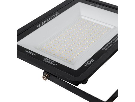 GLOBOSTAR® ATLAS 61430 Προβολέας LED 150W 17250lm 120° AC 220-240V Αδιάβροχο IP67 Θερμό Λευκό 2700K - Lumileds SMD Chip - TÜV Rh