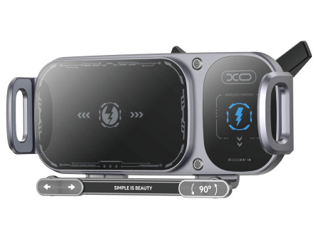 XO WX042 Βάση Κινητού Αυτοκινήτου με Ασύρματη Φόρτιση 15W | ATC | 16.006.0382