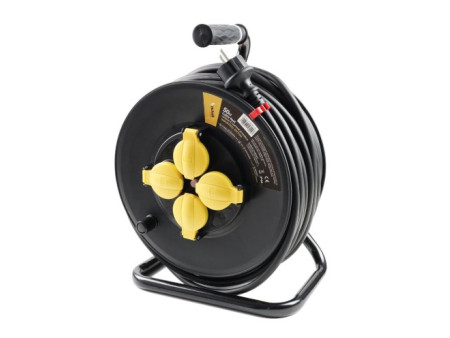 Technik Industrial Στροφείο 4 θέσεων 50m 1,5mm2 (IP44) 16A | ATC | 41.003.0003