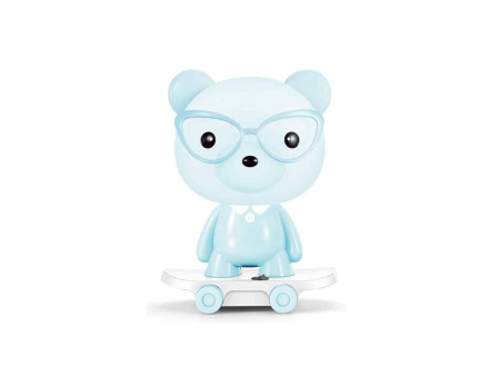 Φωτιζόμενο Αρκουδάκι με Πατίνι