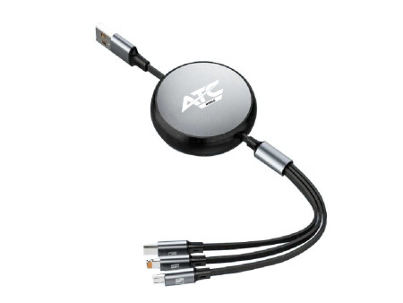 ATC-C3in1 Καλώδιο Πολλαπλής Φόρτισης Lightning Type-C Micro | ATC | 20.003.0005