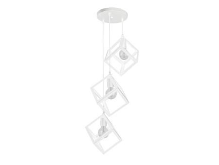 KYVOS NEW 3/L PENDEL WHITE ΚΡΕΜΑΣΤΟ PLASTIC