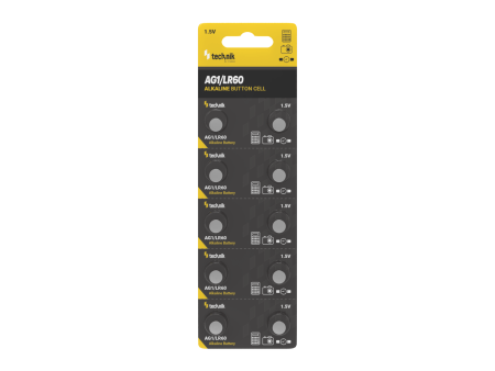 Technik Αλκαλικές Μπαταρίες Κουμπιά Platinum AG1 / LR60 / 164 / 364 1.5V B10 | ATC | 01.005.0147