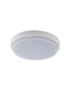 APHRODITE ΠΛΑΦΟΝΙΕΡΑ LED 18W ΣΤΡΟΓΓΥΛΗ 3 CCT με ενσωματωμένο διακοπτάκι | REDPOINT | 29624LL