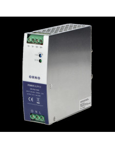 Τροφοδοτικό ράγας , 12VDC, 10A, 120W, πλαστικό περίβλημα