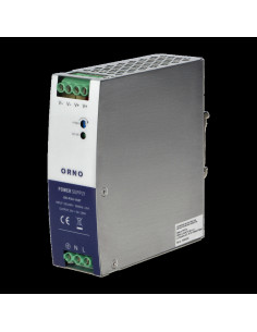 Τροφοδοτικό ράγας , 24VDC, 5A, 120W, μεταλλικό περίβλημα