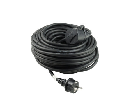 Technik Βιομηχανικό Καλώδιο Επέκτασης 20m 3x1,5mm2 H07RN-F (IP44) 16A | ATC | 41.002.0006