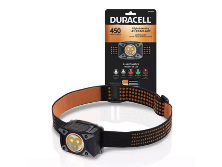 Duracell Φακός Κεφαλής DH450SE (+3AAA) IPX4 450lm B1 | ATC | 31.004.0006