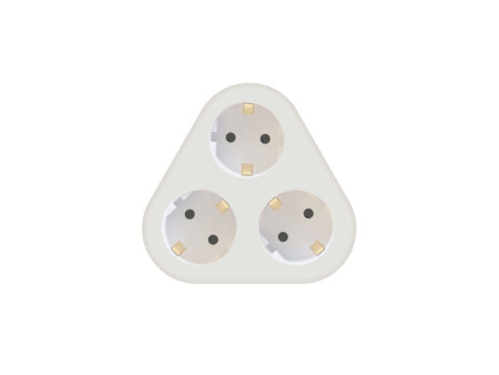 Technik Επαγγελματικός Αντάπτορας Σούκο 3 Θέσεων Τρίγωνο 16A | ATC | 41.004.0010