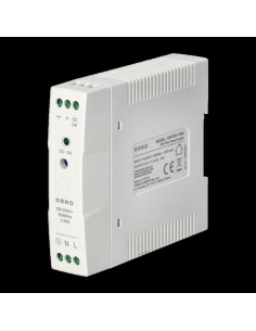 Τροφοδοτικό ράγας ,24VDC, 0,42A, 10W, πλαστικό περίβλημα