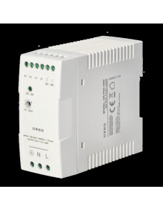 Τροφοδοτικό ράγας , 24VDC, 1.7A, 40W, πλαστικό περίβλημα