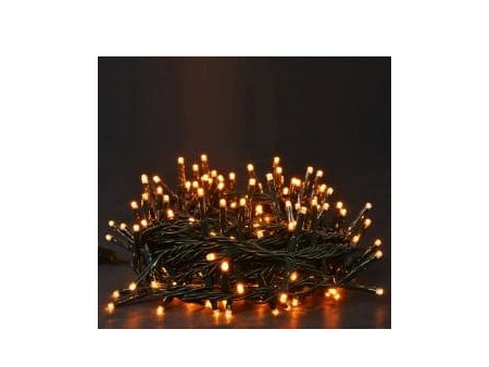 700 LED ΣΕ ΣΕΙΡΑ ΜΕ ΠΡΟΓΡΑΜΜΑ. ΠΡΑΣΙΝΟ ΚΑΛΩΔΙΟ. ΘΕΡΜΟ ΛΕΥΚΟ | REDPOINT | 26414