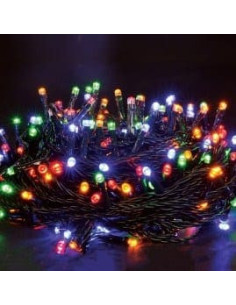 180 LED ΣΕ ΣΕΙΡΑ ΜΕ ΠΡΟΓΡΑΜΜΑ ΠΡΑΣΙΝΟ ΚΑΛΩΔΙΟ ΠΟΛΥΧΡΩΜΑ | REDPOINT | 26421