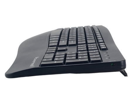 POWERTECH set ποντίκι & πληκτρολόγιο PT-1490, 2.4GHz & Bluetooth, μαύρο