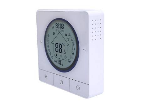 Smart θερμοστάτης αερίου BHT-800WM-GCLW, WiFi, επιτοίχιος, λευκός
