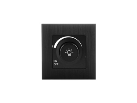 DIMMER ΧΩΝΕΥΤΟ A/R 800W ΜΑΥΡΟ