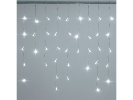 240 LED ΑΣΥΜΜΕΤΡΗ ΒΡΟΧΗ "FLASH" ΕΠΕΚΤΕΙΝΟΜΕΝΗ, ΔΙΑΦΑΝΟ ΚΑΛΩΔΙΟ ΨΥΧΡΟ ΛΕΥΚΟ | REDPOINT | 29902