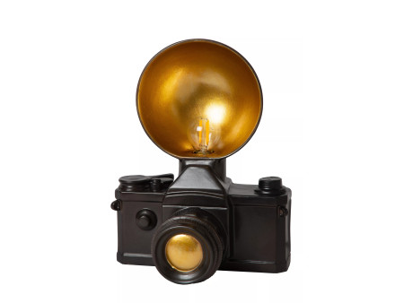 Φωτιστικό Γραφείου Camera 1xE14 Μαύρο 34546/21/30