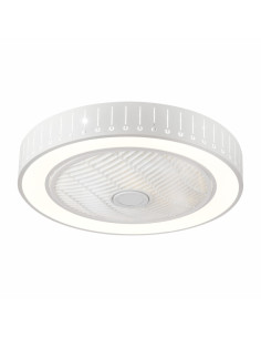 ΑΝΕΜΙΣΤΗΡΑΣ ΟΡΟΦΗΣ "STEFY" ΛΕΥΚΟΣ 12" 25W DC (ΠΛΑΙΣΙΟ Φ50)+REMOTE+44W LED LIGHT 3 CCT DIMMABLE (PRC) | REDPOINT | 28893