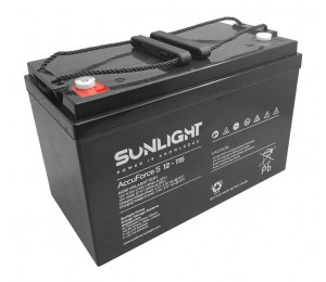 SUNLIGHT μπαταρία μολύβδου AccuForce S S12-115, 12V 115Ah
