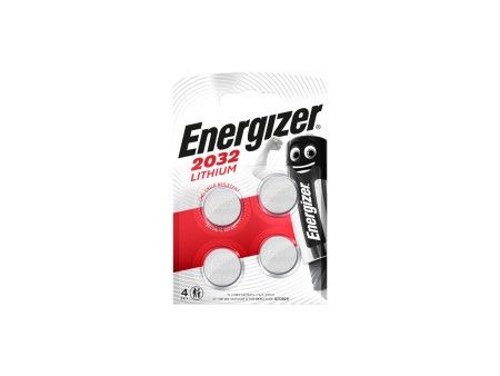 Μπαταρία λιθίου κουμπί CR2032/3V ENERGIZER Blister 4 τεμαχίων