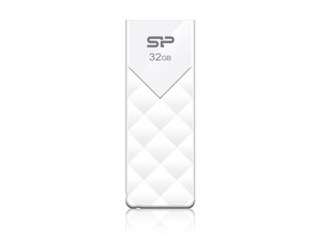SILICON POWER USB Flash Ultima U03, 32GB, USB 2.0, λευκό