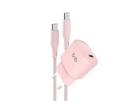 Φορτιστής κινητών 30W USB-C CHPDTC30BL TNB ροζ