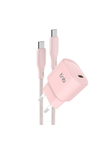 Φορτιστής κινητών 30W USB-C CHPDTC30BL TNB ροζ