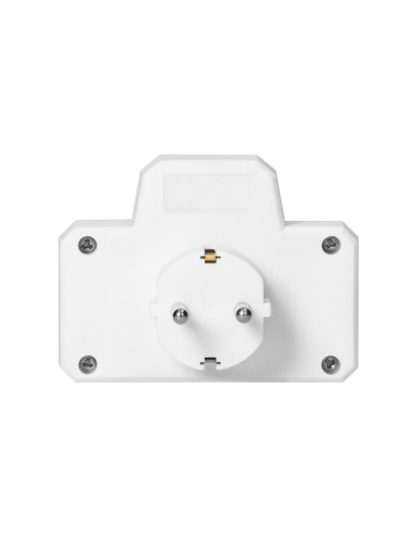 ADAPTOR ΑΣΦΑΛΕΙΑΣ ΑΠΟ ΣΟΥΚΟ ΣΕ ΔΥΟ ΣΟΥΚΟ + ΔΙΑΚΟΠΤΗΣ (Κατασκευή Κίνα) | REDPOINT | 25565
